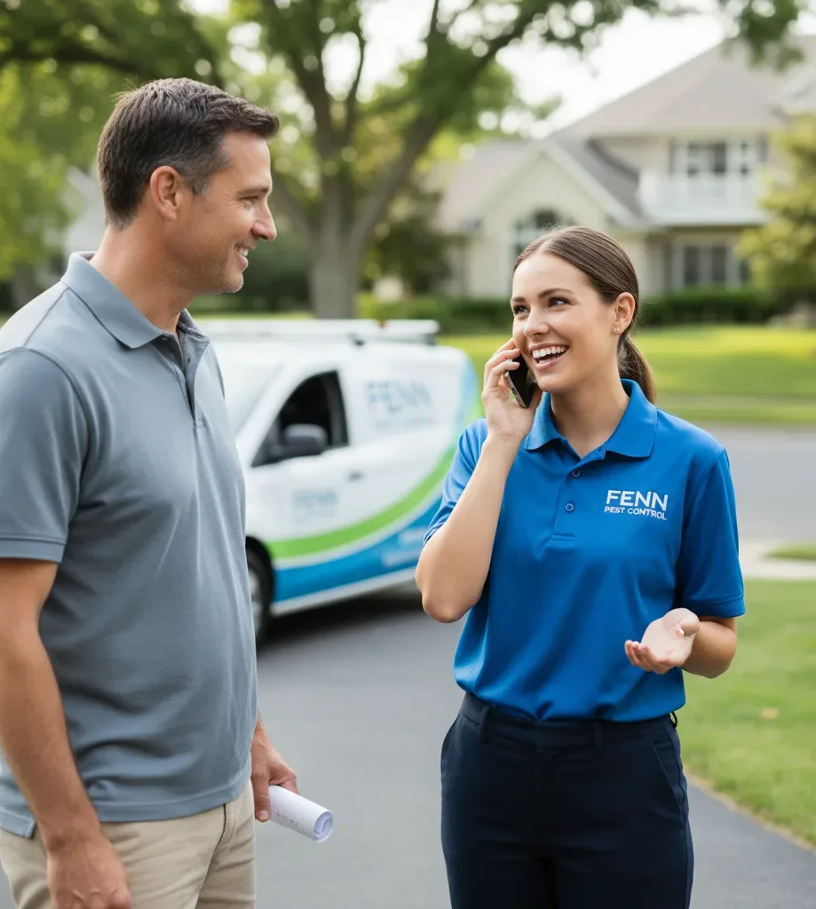 Fenn Pest Control customer support in Prescott